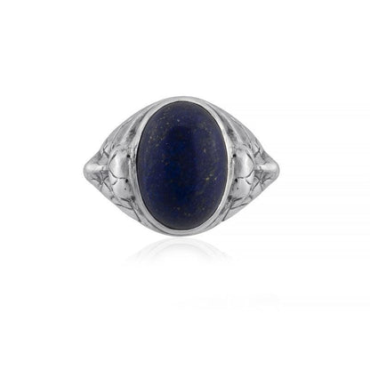 Medusa Lapis Ring top view