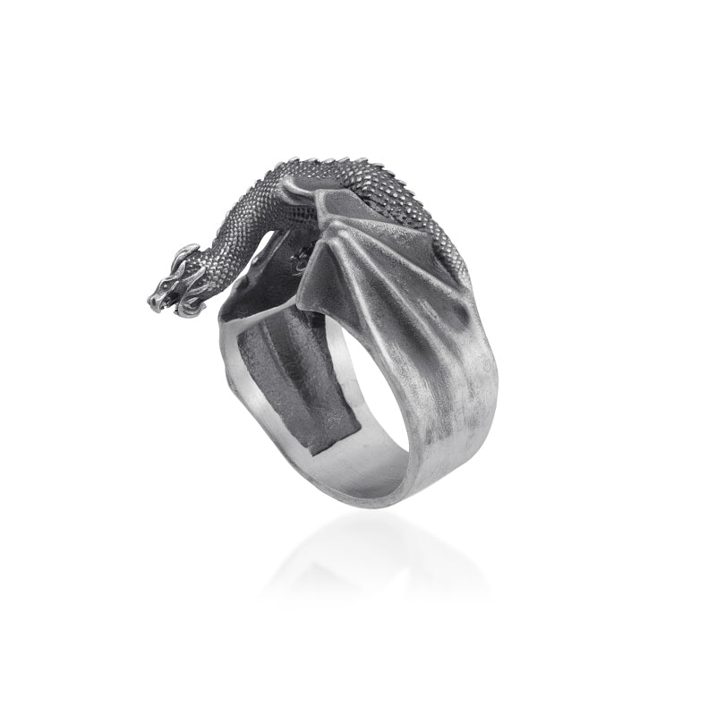 Mighty Dragon Ring side view