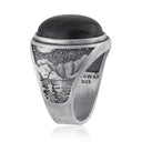 925 Sterling Silver Oxidized