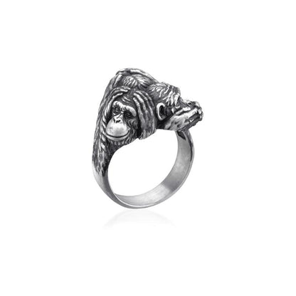 No See No Hear No Speak Evil Ring side view