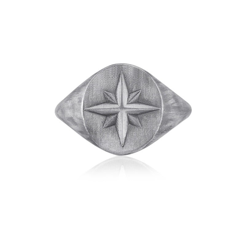 North Star Compass Ring