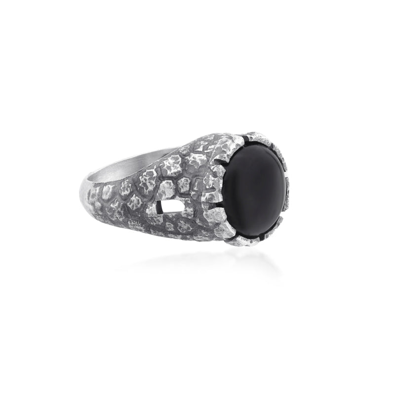 Obsidian Fortress Ring side view