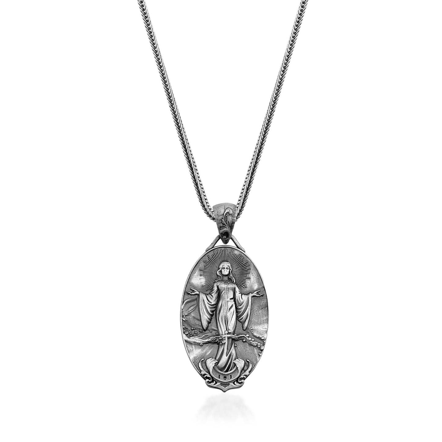 Life And Death Double Sided Necklace
