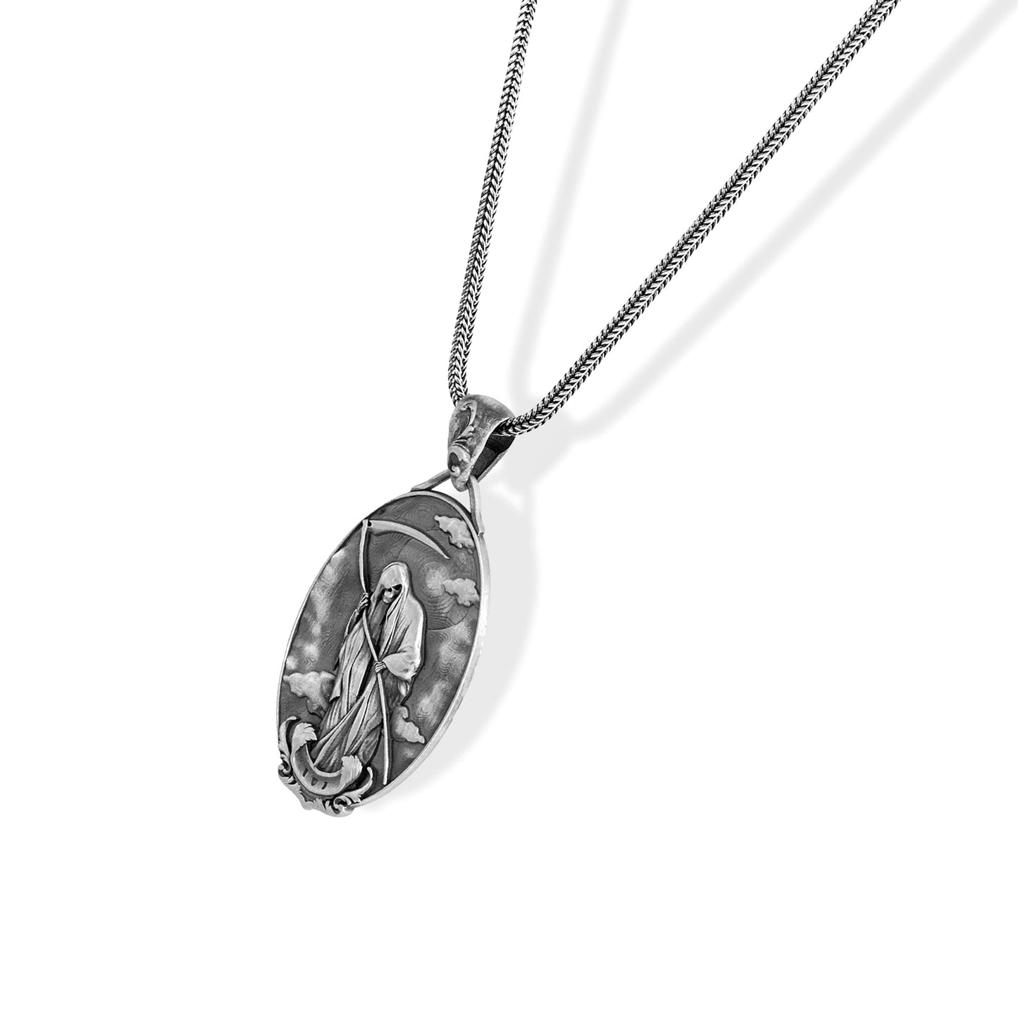 Life And Death Double Sided Necklace