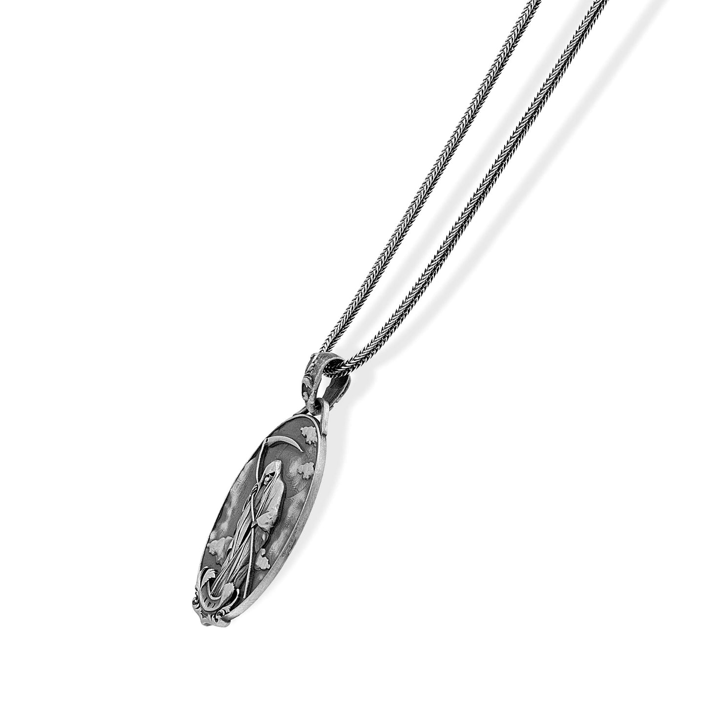 Life And Death Double Sided Necklace