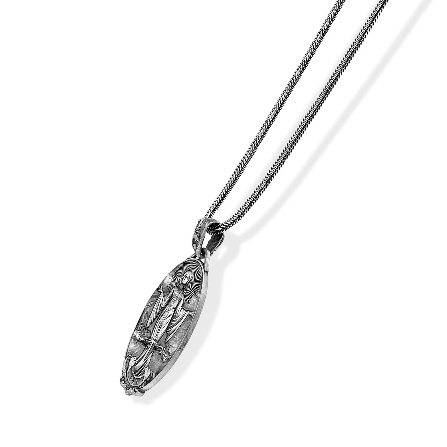 Life And Death Double Sided Necklace