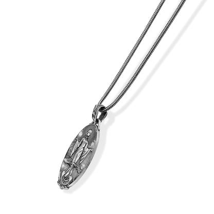 Life And Death Double Sided Necklace