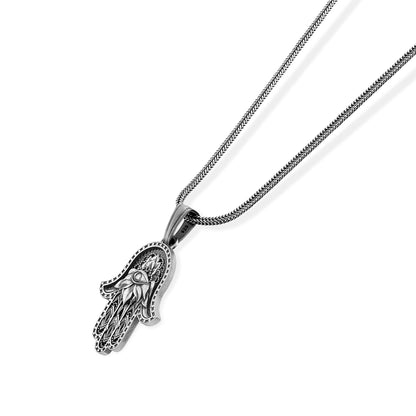 Hamsa Eye Necklace