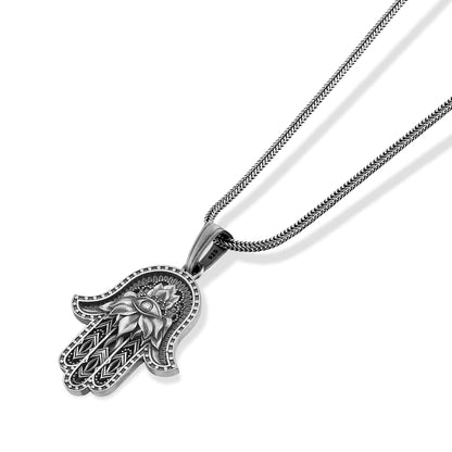 Hamsa Eye Necklace