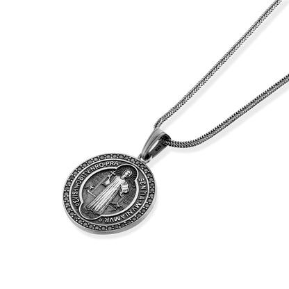 Saint Benedict Medal Necklace