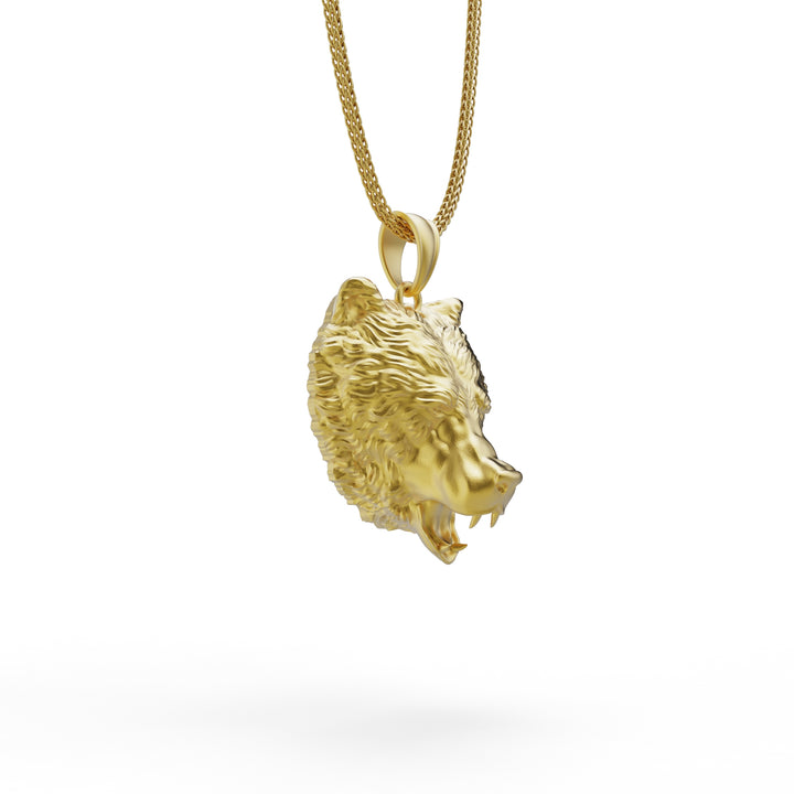 Bear Head Necklace