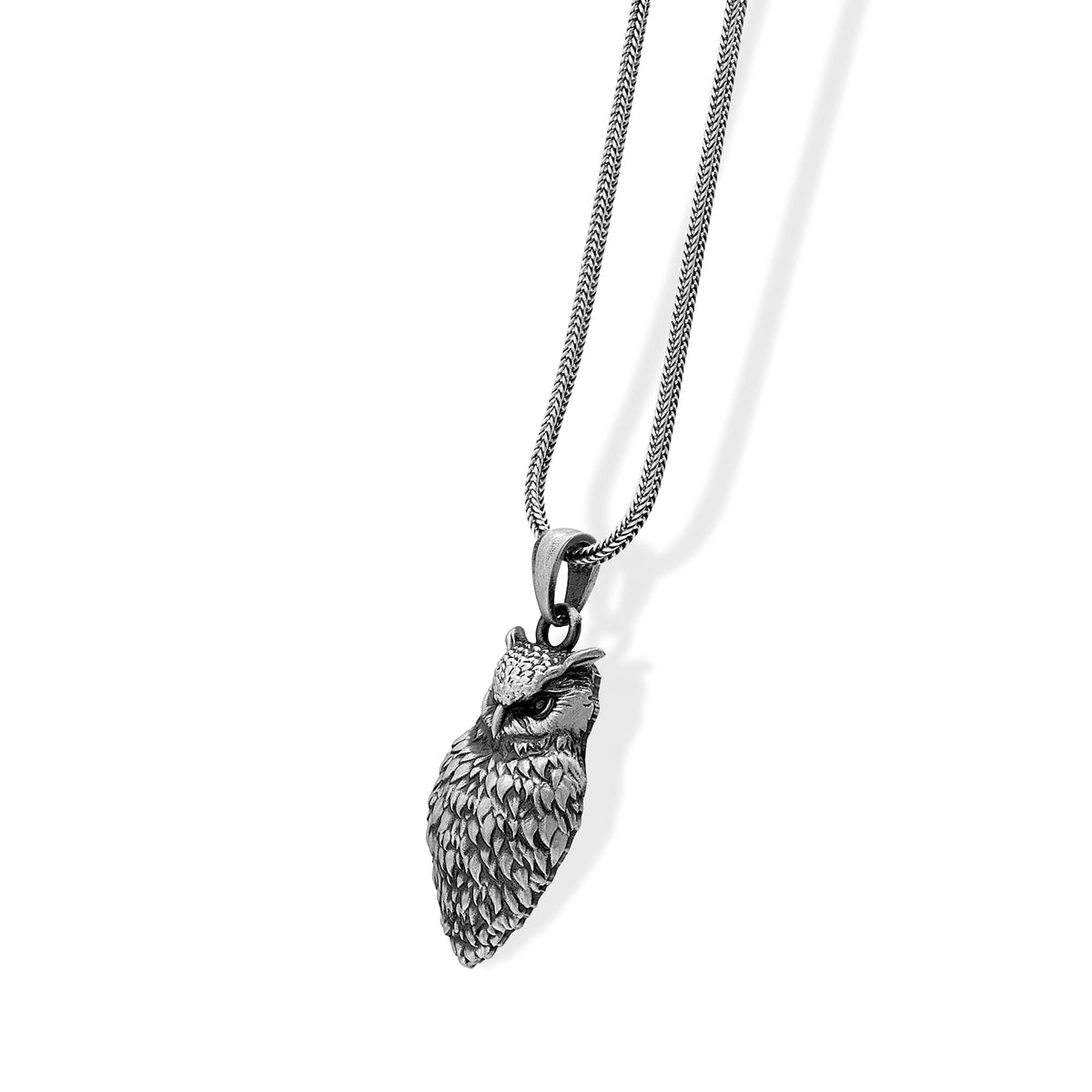 Angry Owl Necklace
