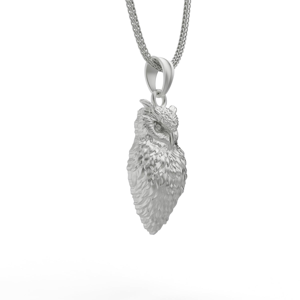 Angry Owl Necklace