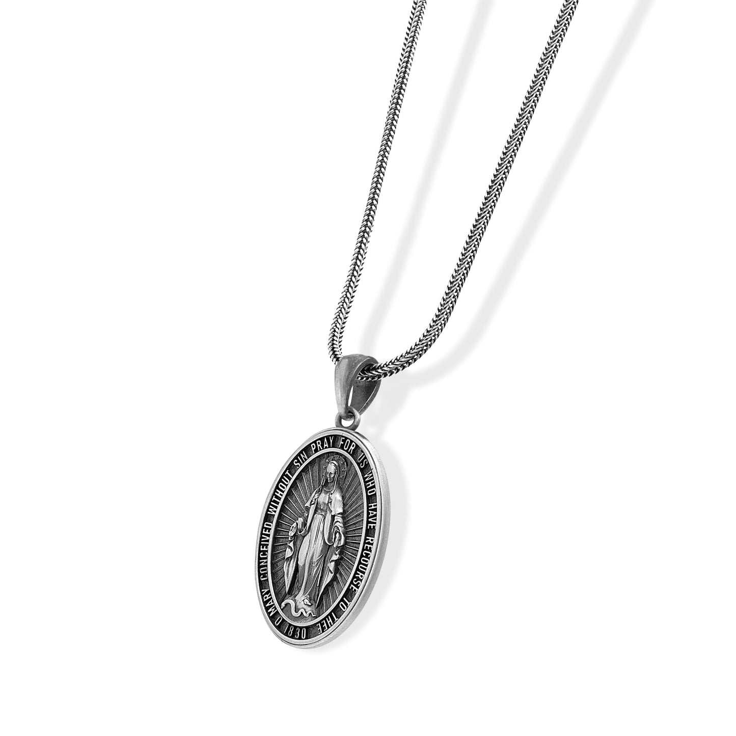 Miraculous Virgin Mary Necklace