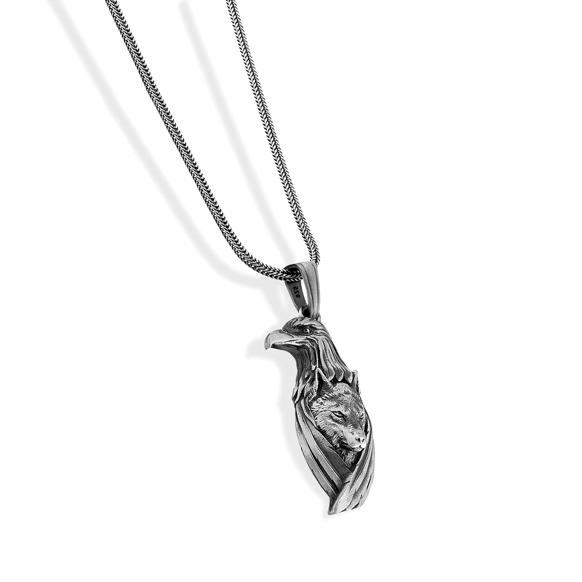 Eagle Wolf Necklace