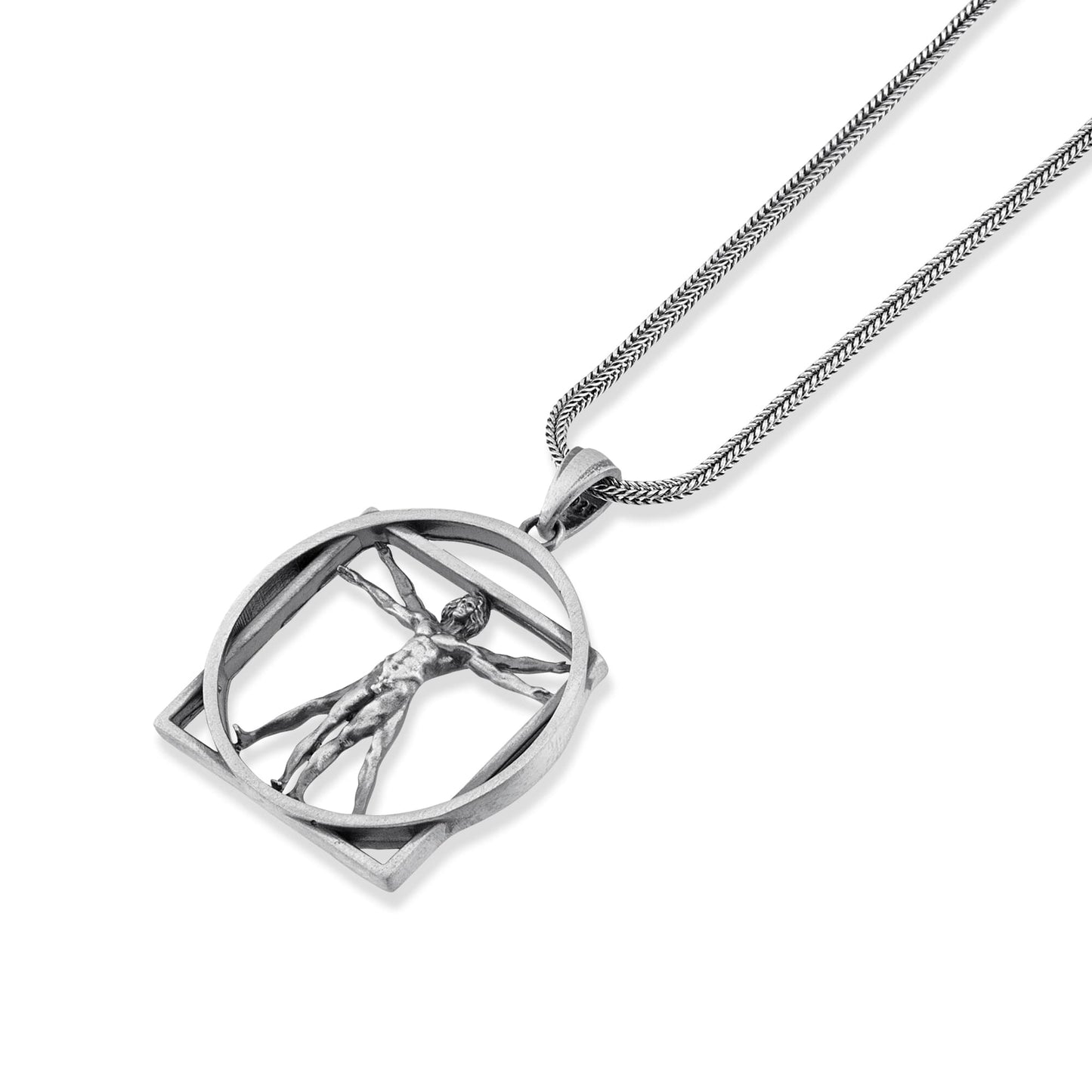 Vitruvian Da Vinci Necklace