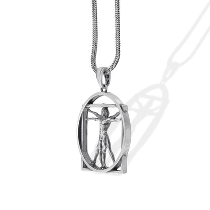 Vitruvian Da Vinci Necklace