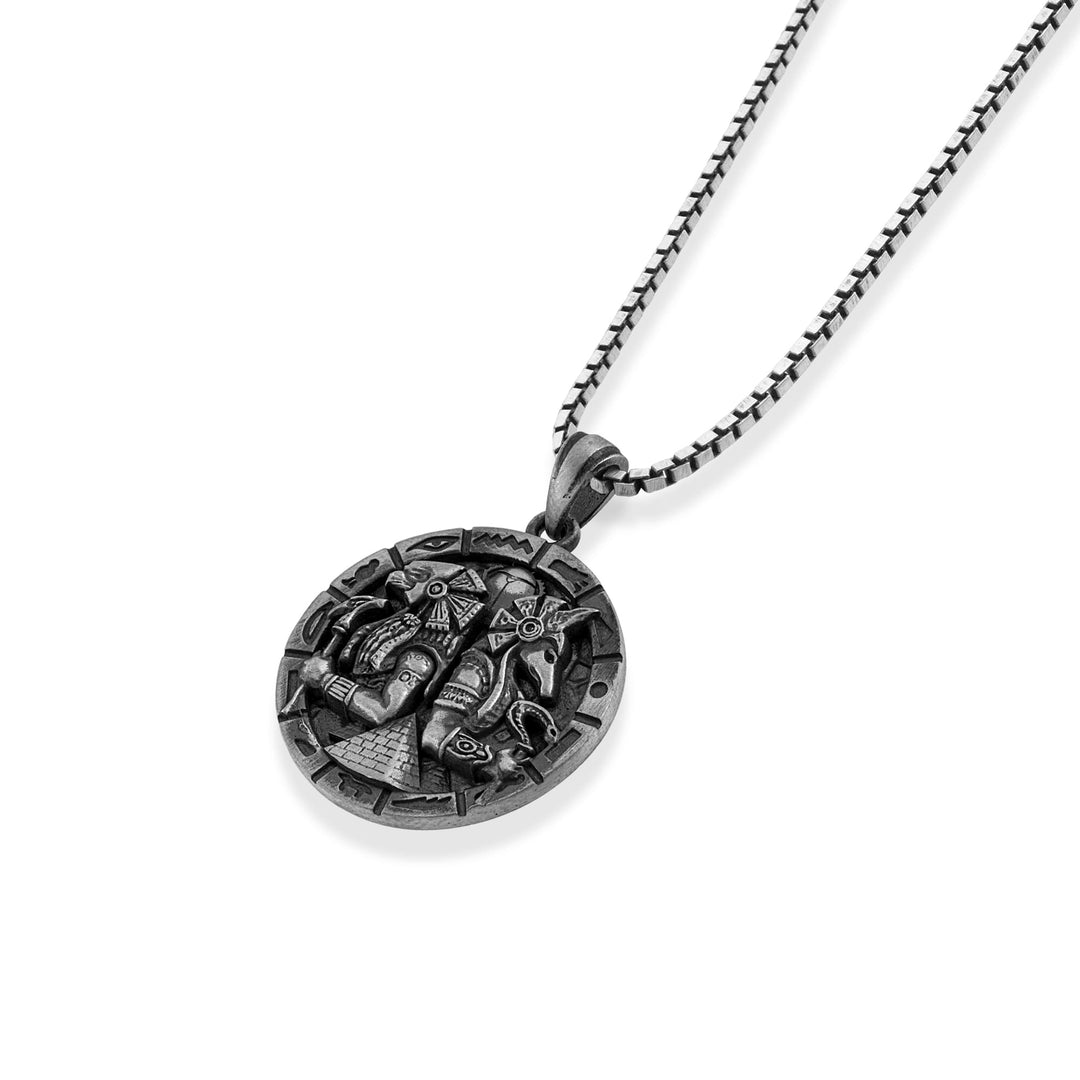 Horus And Anubis Necklace