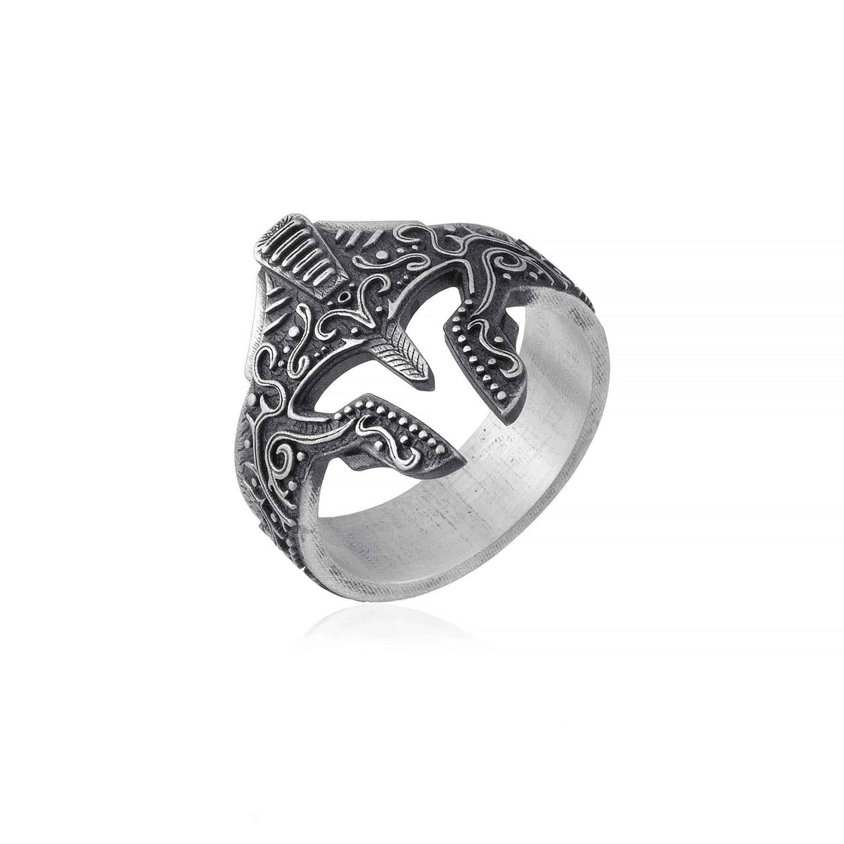 Spartan Helmet Ring