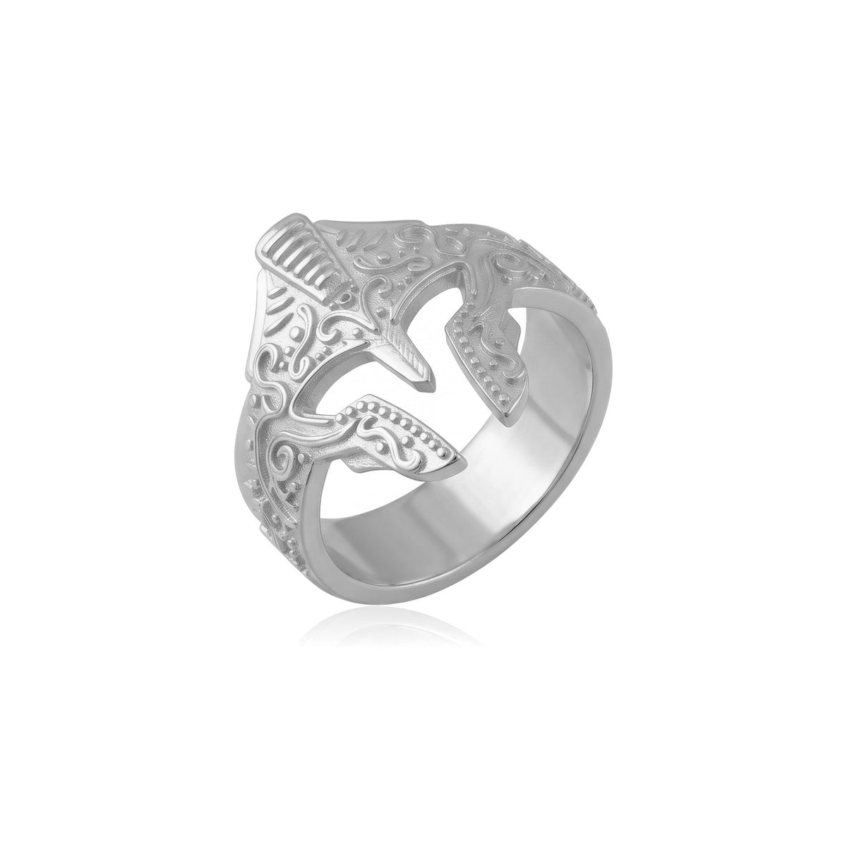 Spartan Helmet Ring
