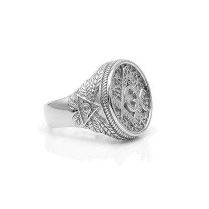 Master Mason Symbol Ring