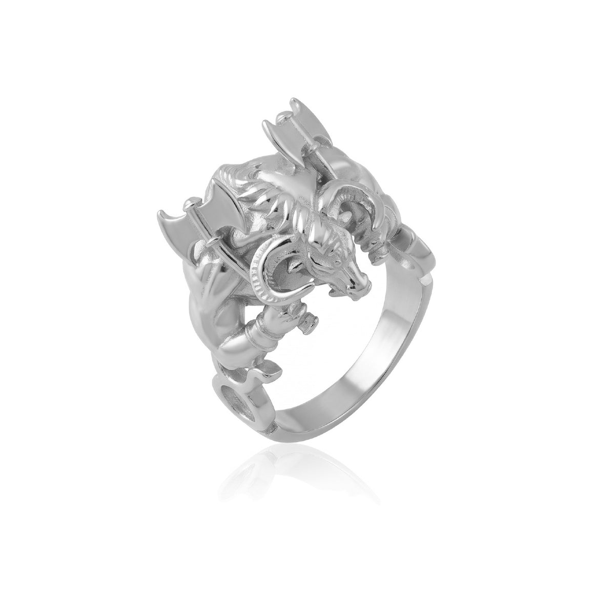 Zodiac Taurus Warrior Ring