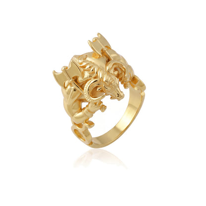Zodiac Taurus Warrior Ring