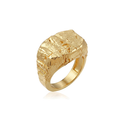 Lava Rock Surface Ring
