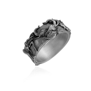 925 Sterling Silver Oxidized