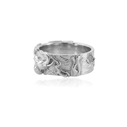 Elephant Band Ring