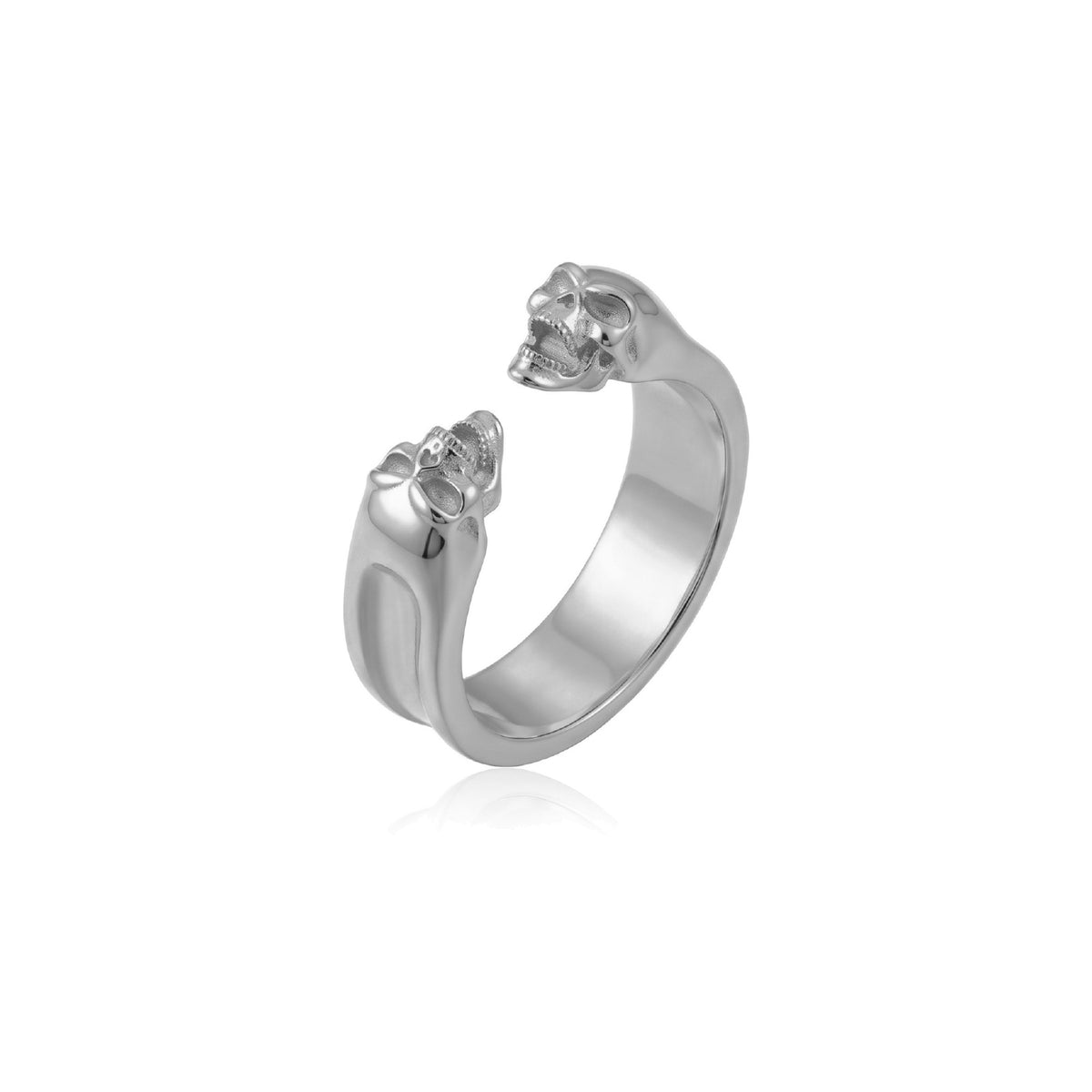 Double Skull Ring