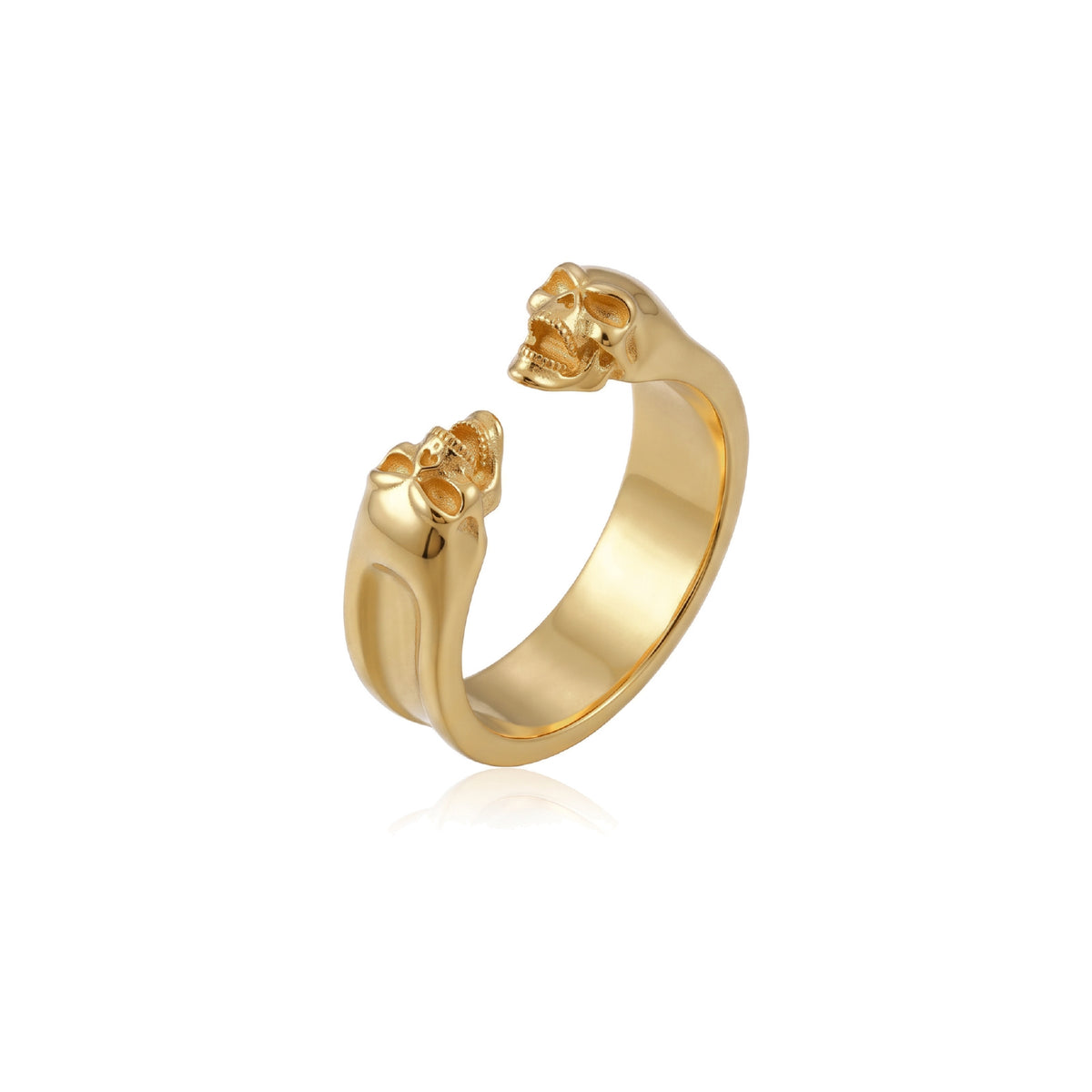 Double Skull Ring