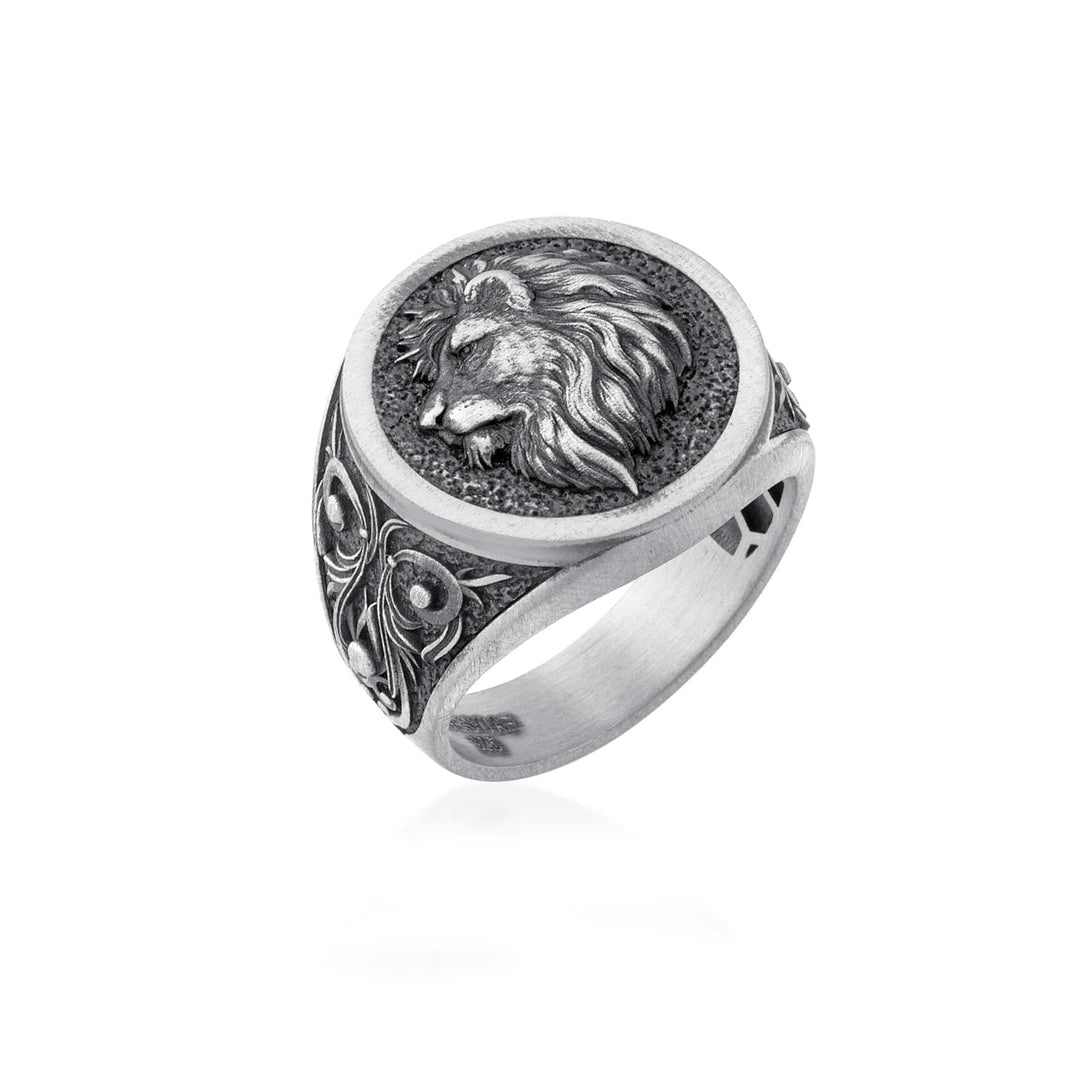 Lion Face Ring