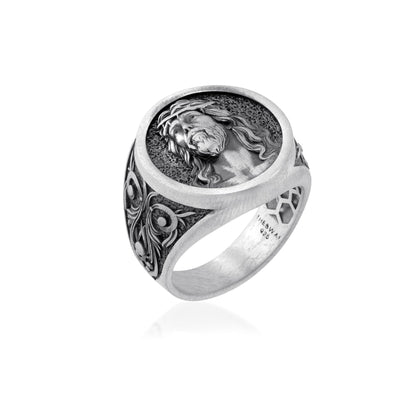 Jesus Face Ring