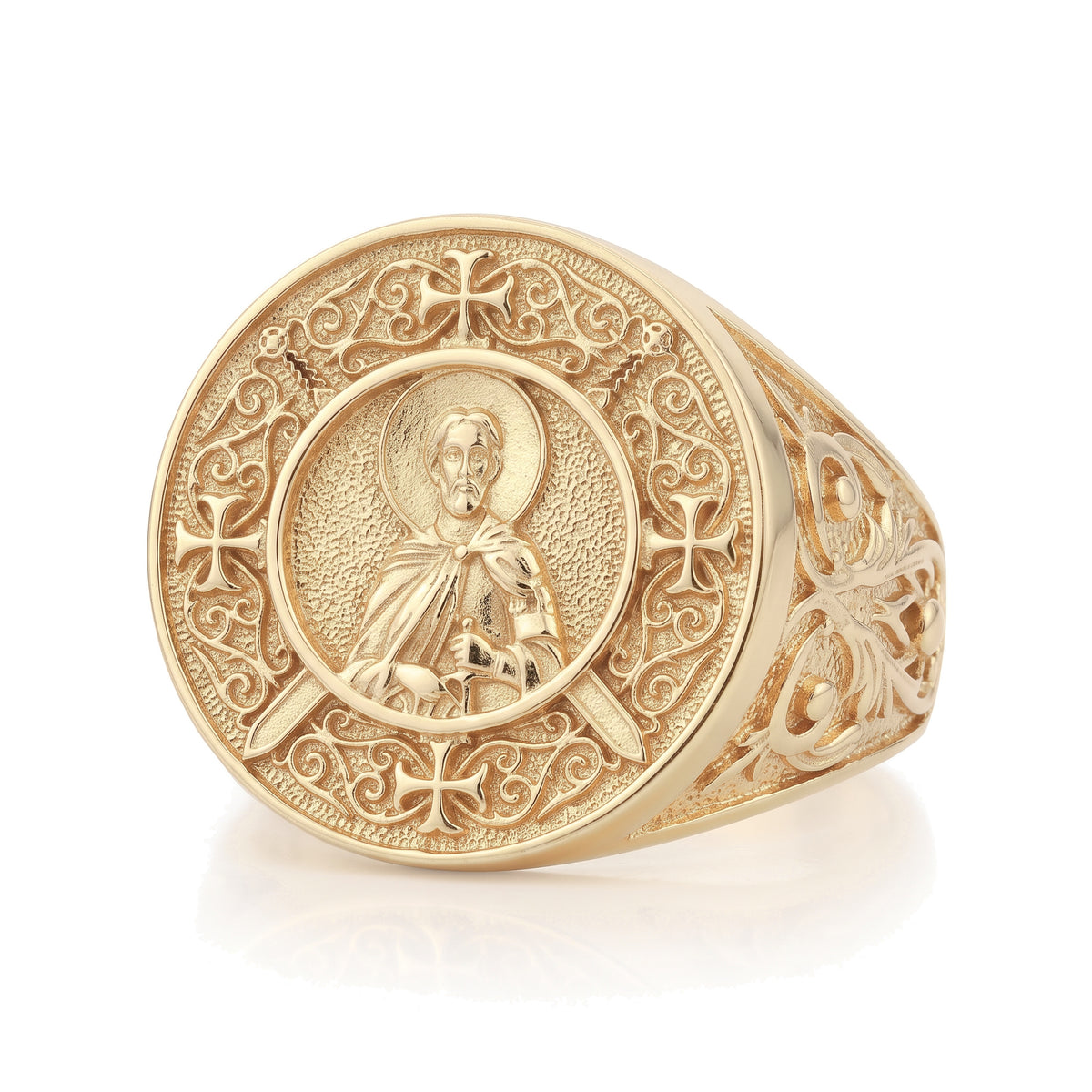 St Michael The Archangel Guardian Ring