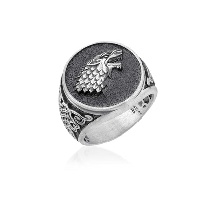 Stark Wolf Ring