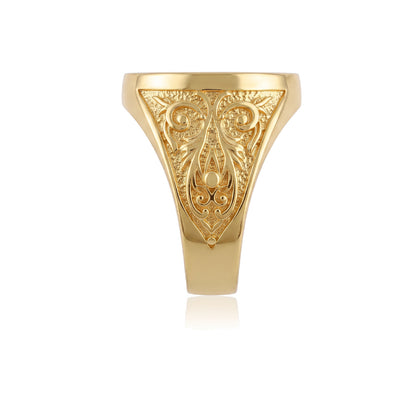 Saint Benedict Medal Signet Ring