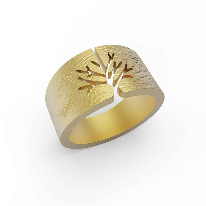 Tree Of Life Band Ring