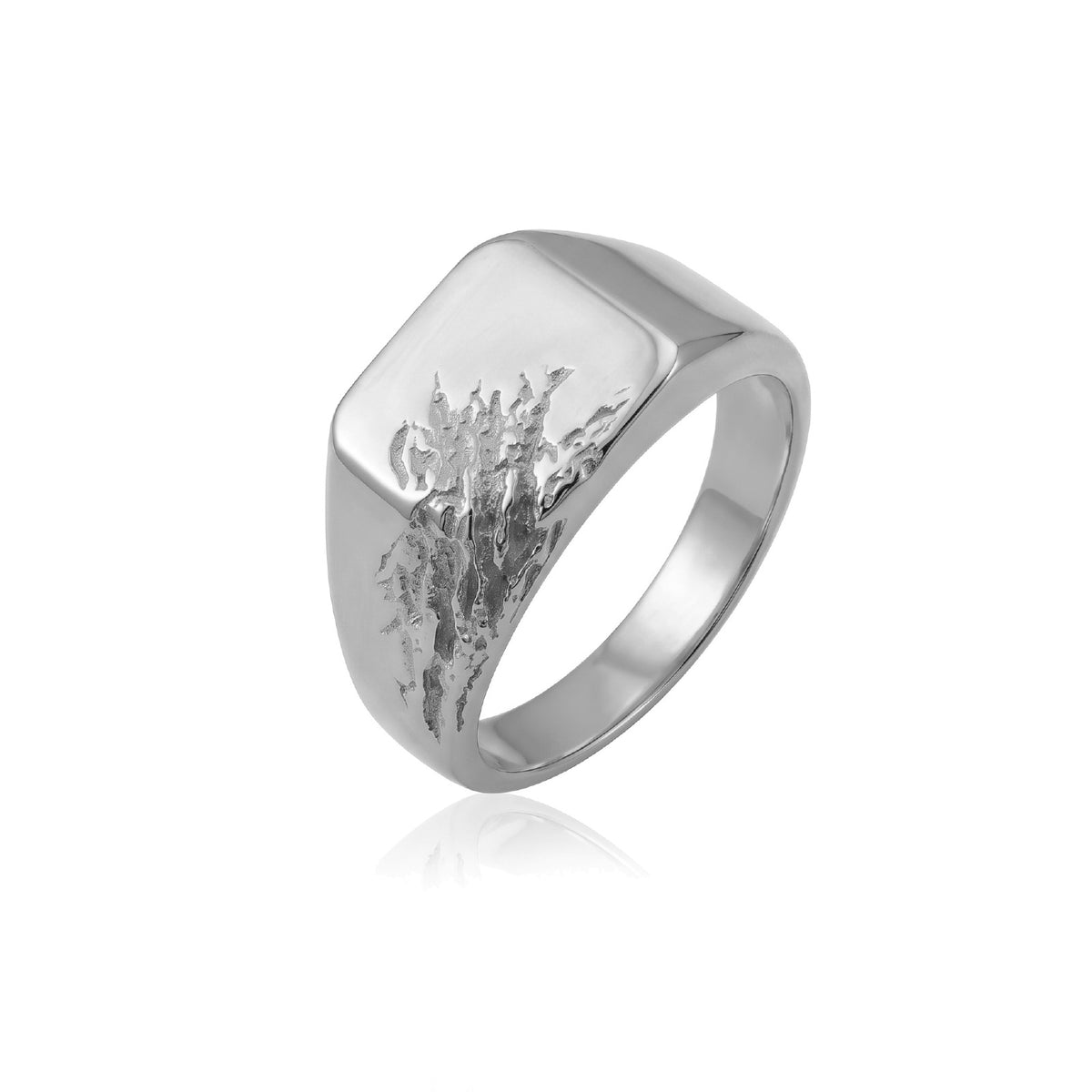 Carved Men Ring