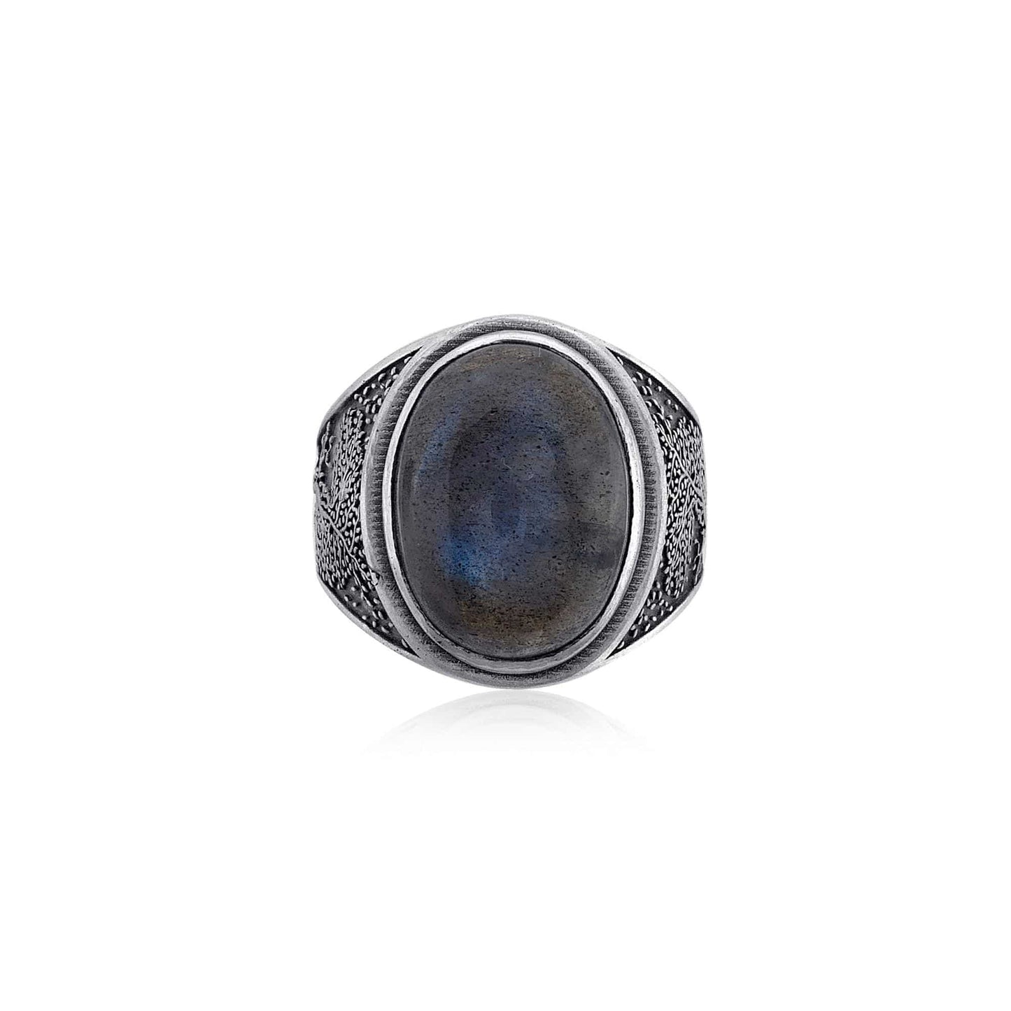 Tree Of Life Labradorite Ring