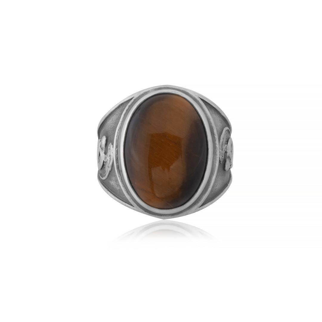 Products Angel Tiger Eye Gemstone Ring
