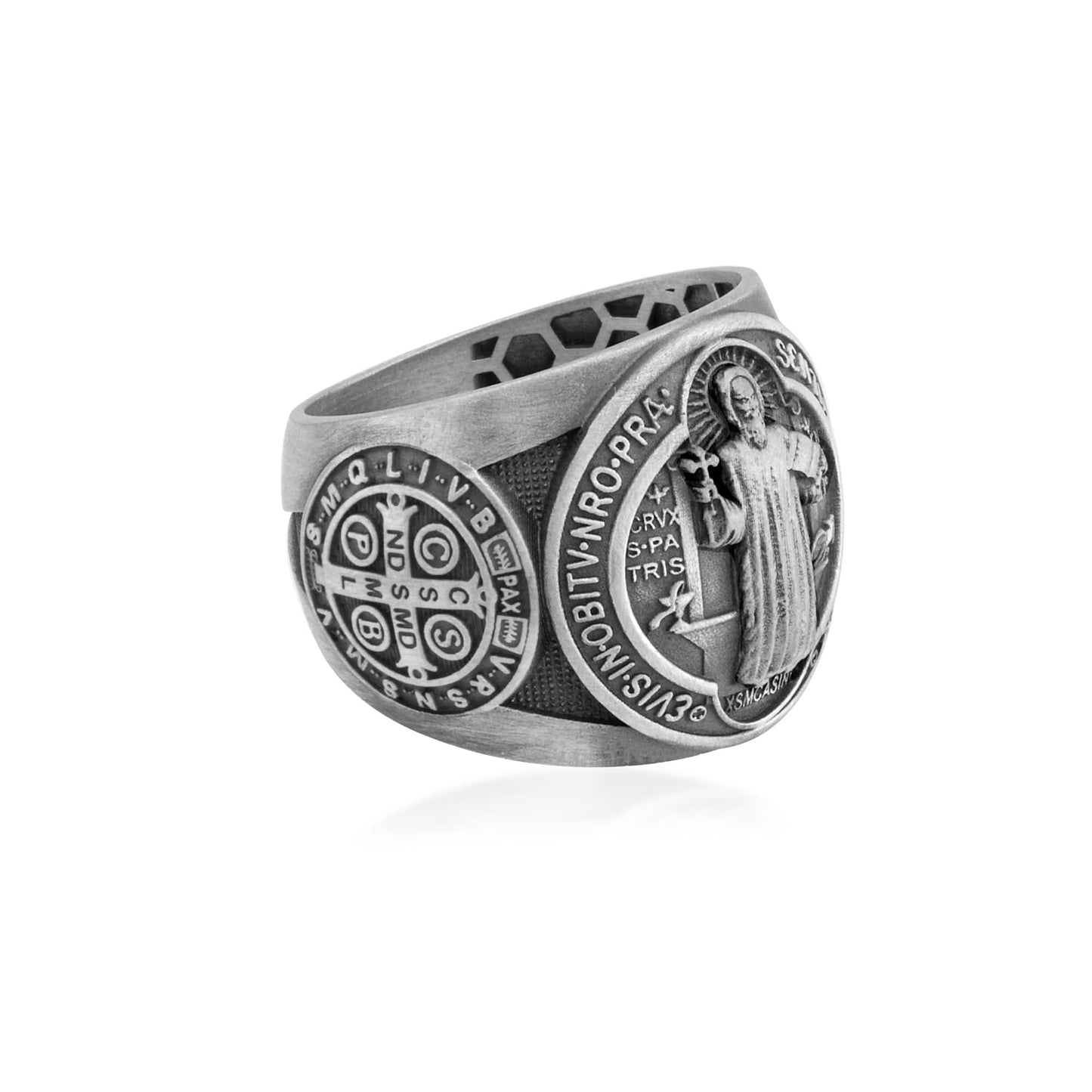 Saint Benedict Medal Ring