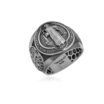 Saint Benedict Medal Ring
