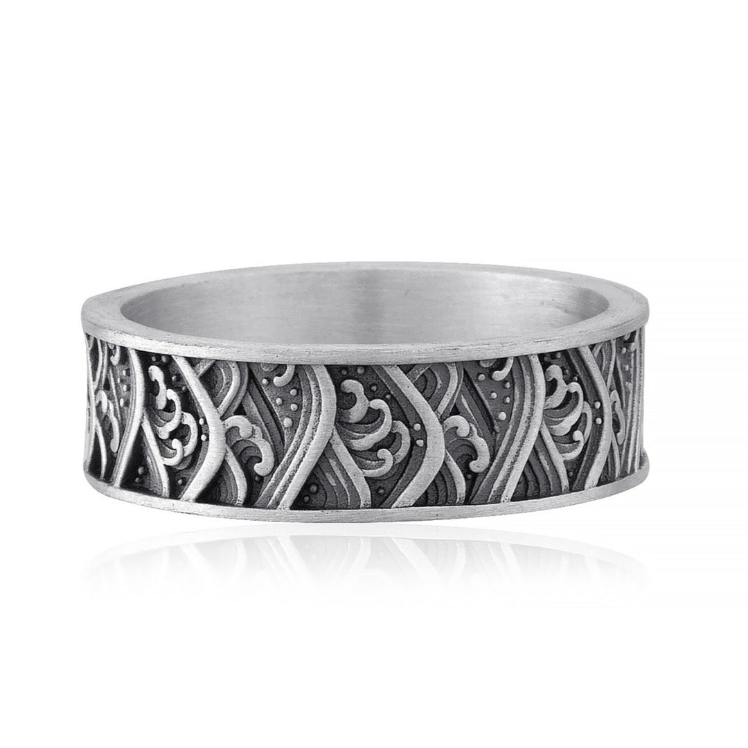 925 Sterling Silver Oxidized