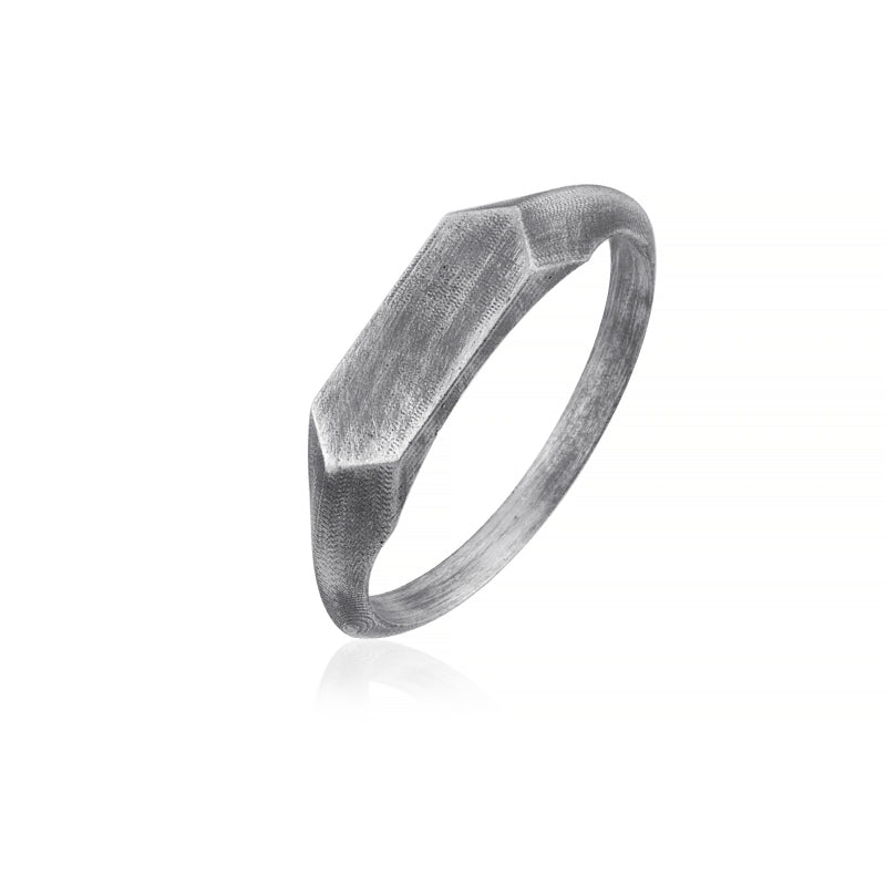 Rectangular Style Ring side view