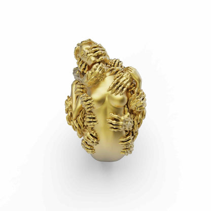 Eternal Gothic Love Ring