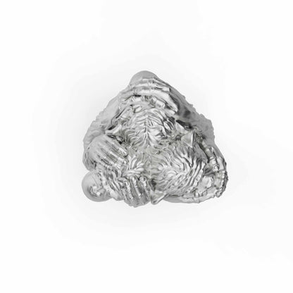 No See No Hear No Speak Evil Ring