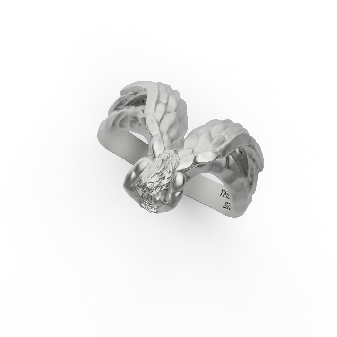 Winged Solitude Ring