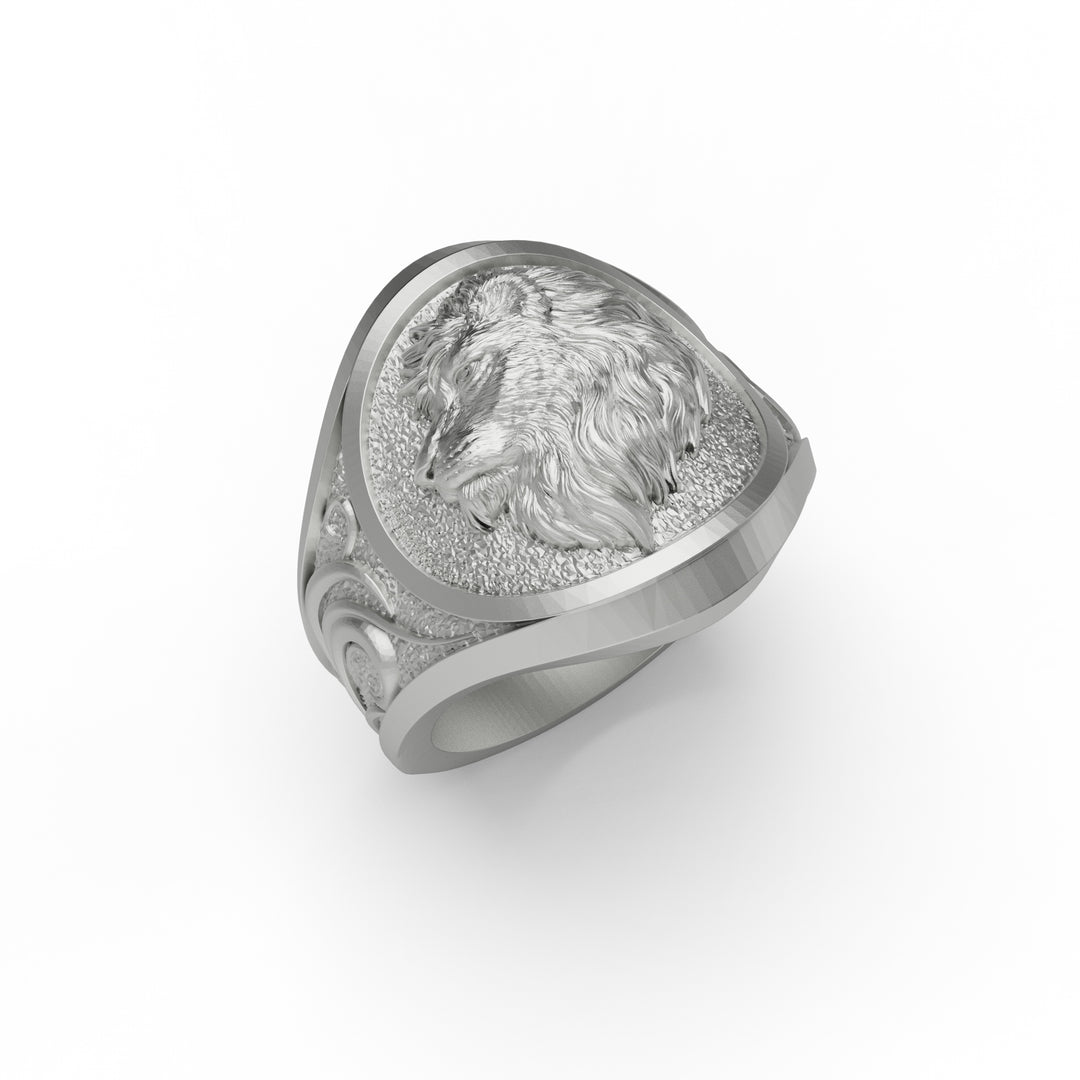 Lion Head Ring