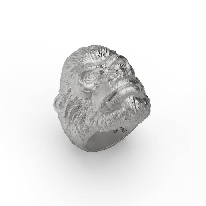 Gorilla Face Ring